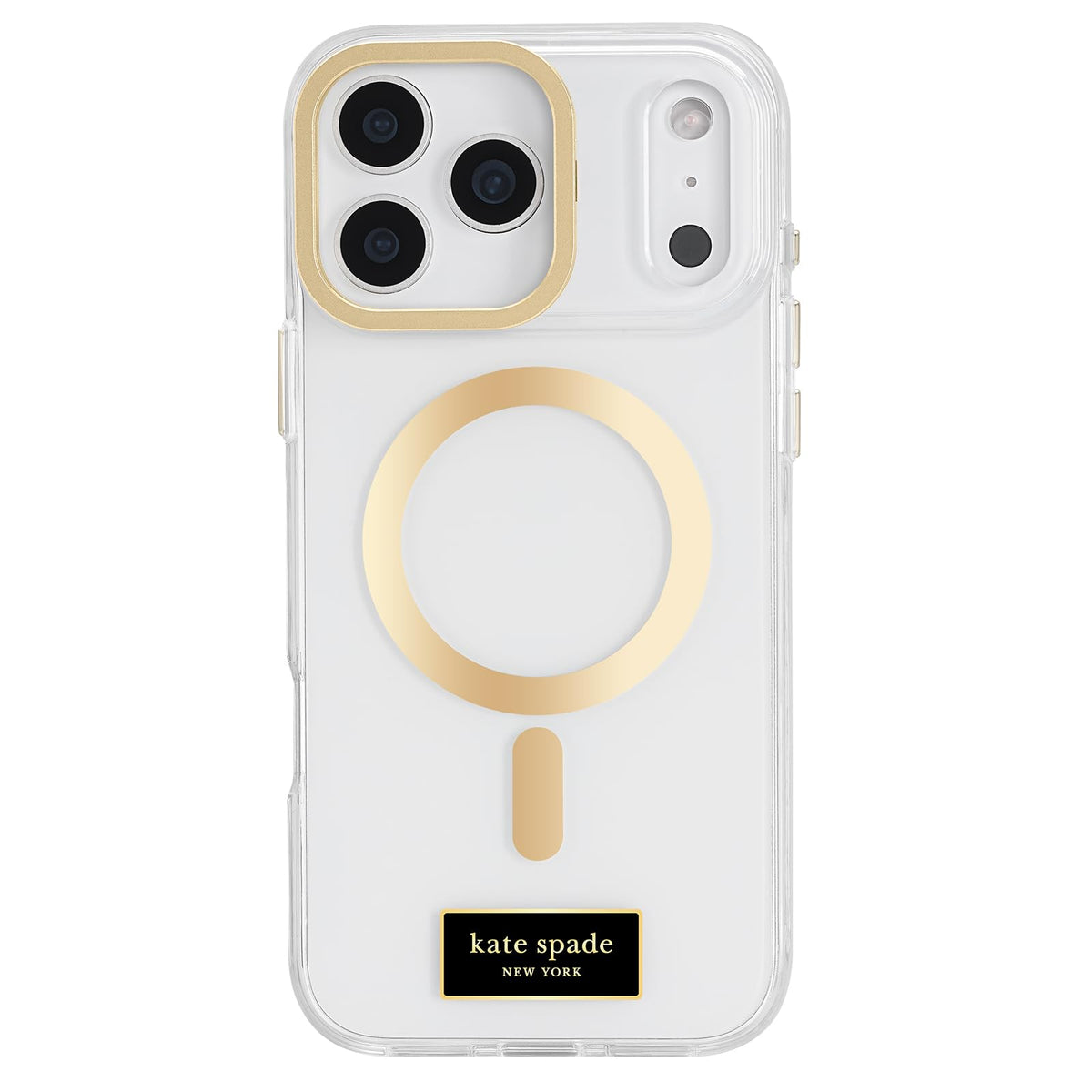 Kate Spade New York Funda para iPhone 17 Pro Max, Gemas Florales Sunshine - Transparente