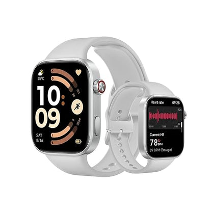 XIAOMI Redmi Watch 6 con GPS, iOS & Android, 5ATM, Gris | Pantalla AMOLED de 2.07'', Hasta 24 días de Batería, 150+ Modos Deportivos, Monitoreo cardíaco, sueño y estrés