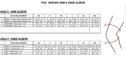 Fox Racing Enduro Mountain Biking Elbow Guard