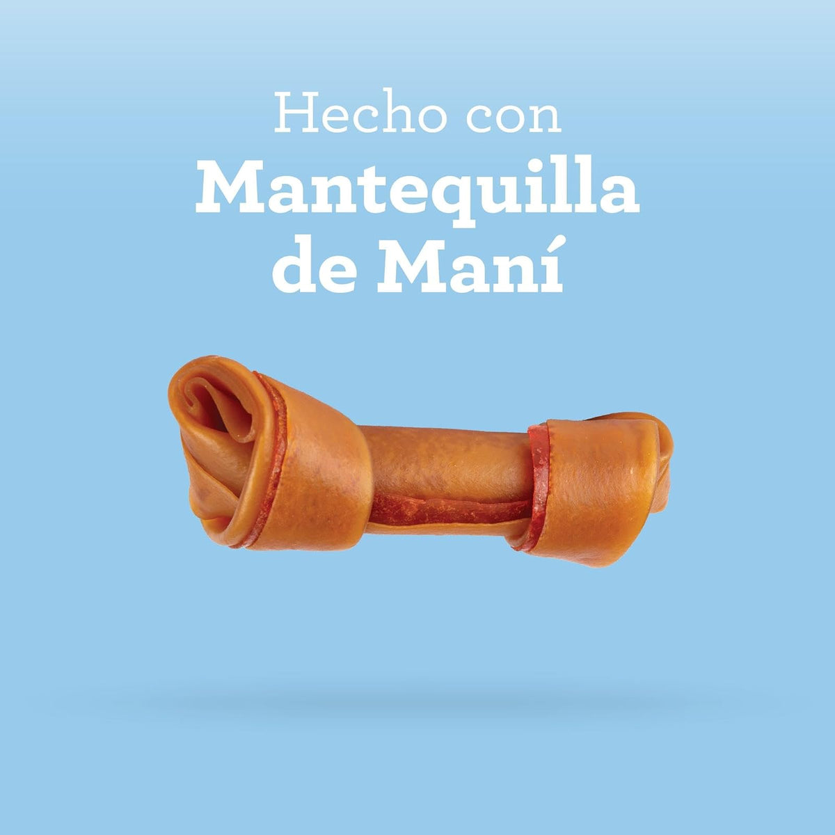 SmartBones Premios Perro, huesitos Mantequilla maní sin carnaza, Pack-3 pzs