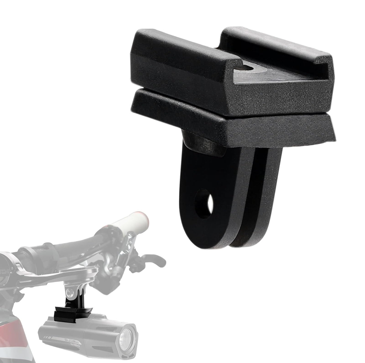 Cygolite - Adaptador de luz para Faros Delanteros de Bicicleta de la Serie Velocity, Ranger, Expilion, Metro y Streak, Compatible con GoPro