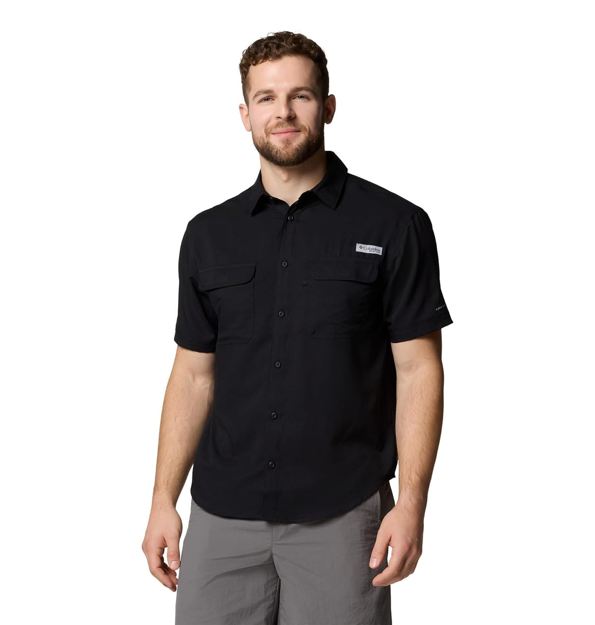 Columbia PFG Backwater - Camisa de Manga Corta para Hombre