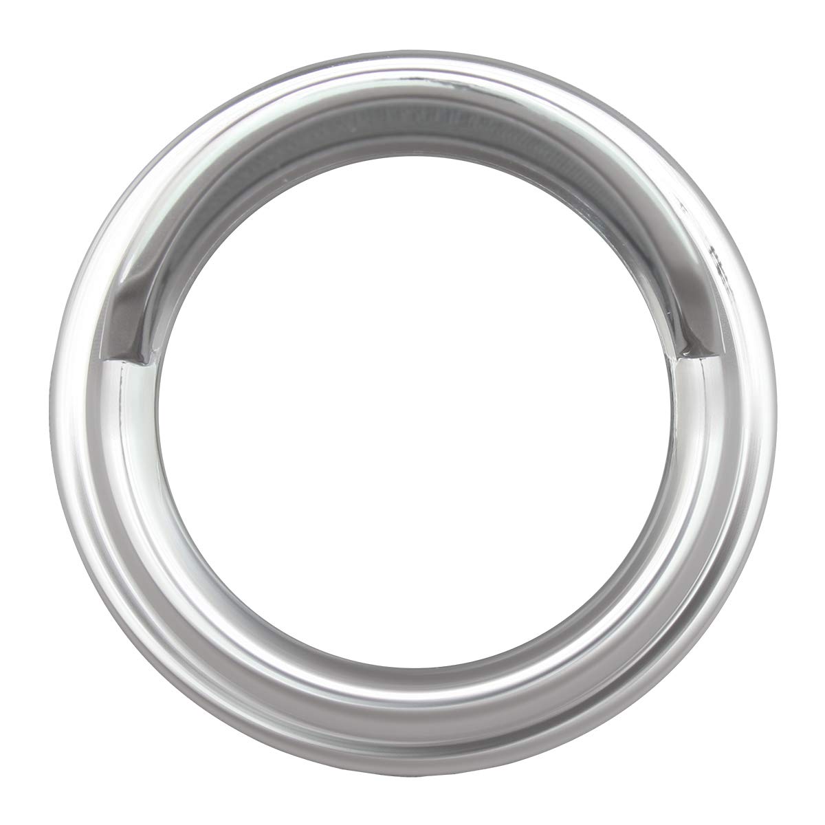 GG Grand General 68391 - Funda de plástico Chapado en Cromo de Calibre pequeño con Visera para Peterbilt, 2 ¼ Pulgadas de diámetro