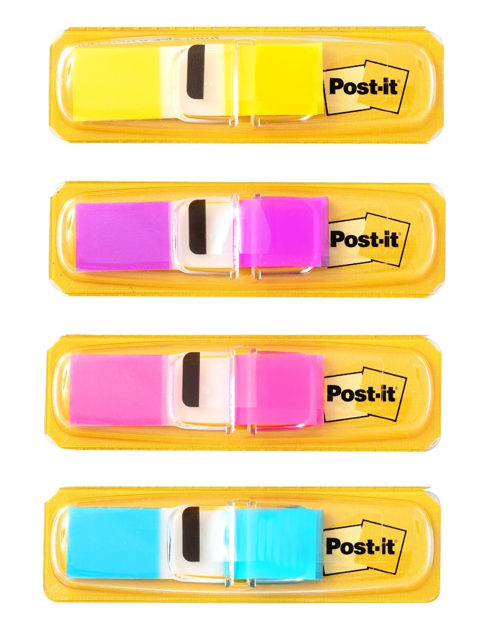 3M Mini Post It, 4 colores