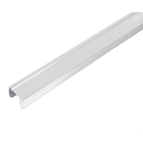 Hermex RJJ-20, Riel superior"JJ" de aluminio para puerta corrediza 2 m