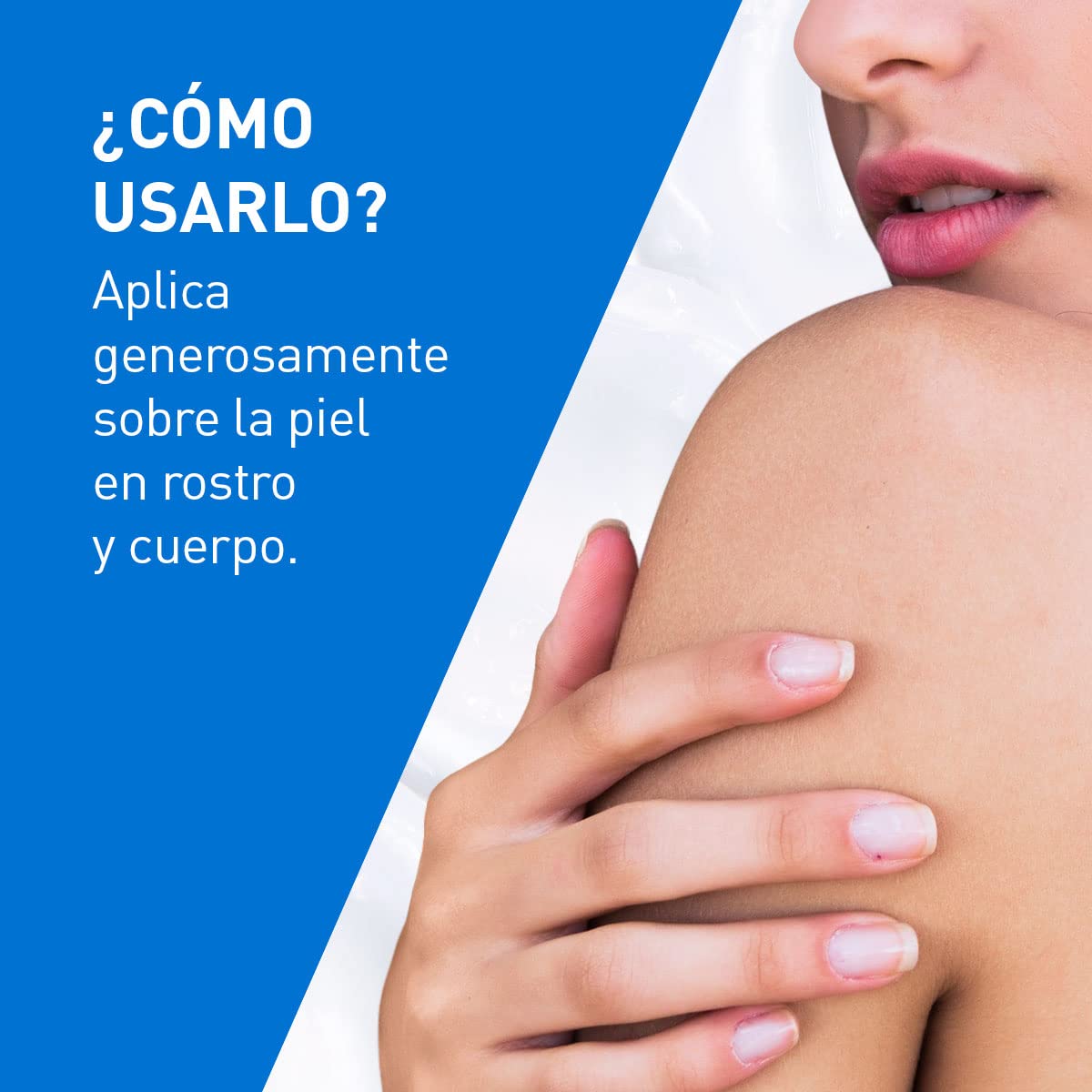 CeraVe Loción Hidratante de Rostro y Cuerpo para Piel Seca con Ácido Hialurónico 236ml