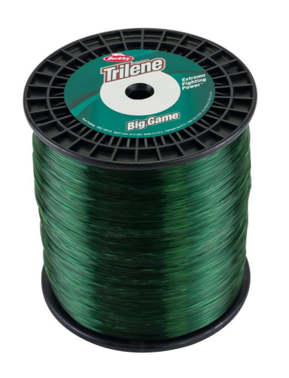 Berkley Trilene Big Game Línea de Pesca - 1760 Yd, pound test 30 - Verde