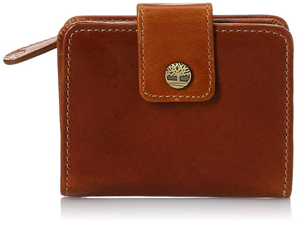 Timberland Cartera de piel para mujer con identificación RFID pequeña