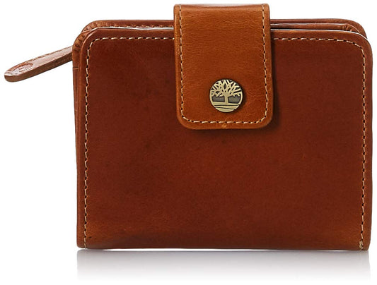 Timberland Cartera de piel para mujer con identificación RFID pequeña