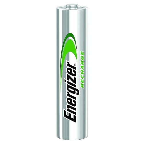 Energizer - Pilas Recargables AAA Recharge Universal 700 mAh, Paquete de 4 | Tecnología NiMH para juguetes, controles remotos, gadgets y dispositivos de uso frecuente.
