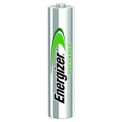 Energizer - Pilas Recargables AAA Recharge Universal 700 mAh, Paquete de 4 | Tecnología NiMH para juguetes, controles remotos, gadgets y dispositivos de uso frecuente.