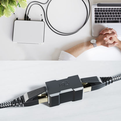 KabelDirekt – Cable Ethernet CAT8 40Gbit/s – 10m/33ft | Transferencia de datos rápida y fiable con este cable Cat 8 (par trenzado, conectores RJ-45): ancho de banda de 2,000 MHz