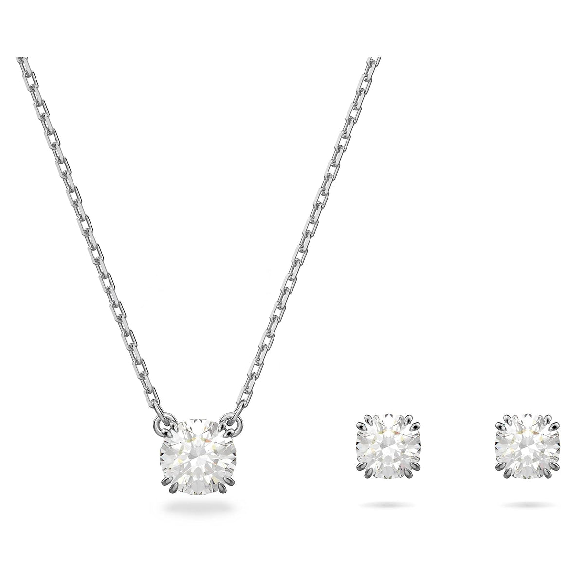 Juegos de joyas Swarovski, Talla única, Cristal, Cristal