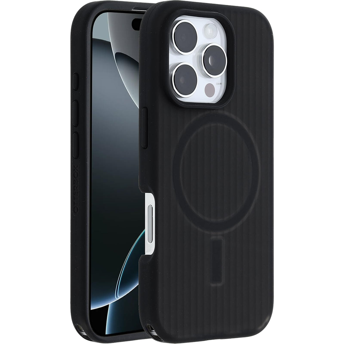 OtterBox iPhone 16 Pro MAX Symmetry Series Soft Touch para MagSafe - Dark Echo
