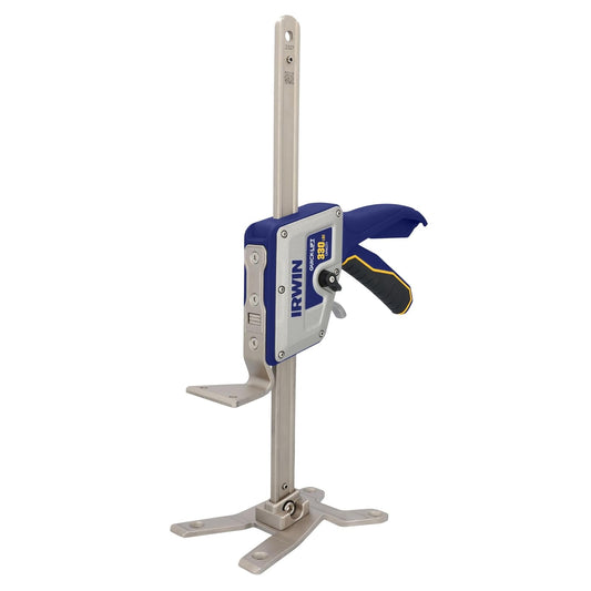 IRWIN - Gato de construcción de elevación rápida, Herramienta de elevación de Mano, Multifuncional, elevación de hasta 10 Pulgadas y Capacidad de elevación de 350 Libras (IRHT83100)