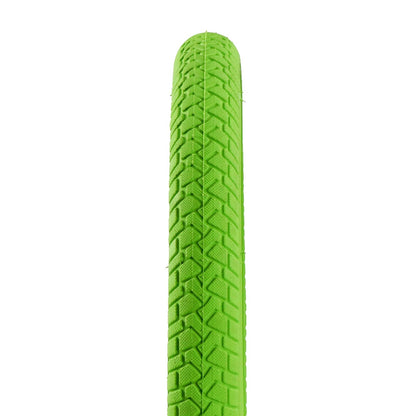 Llanta Benotto 20 x 2.125 | Freestyle/BMX | Verde con Letra Blanca | Modelo P707 | Resistente y Duradera