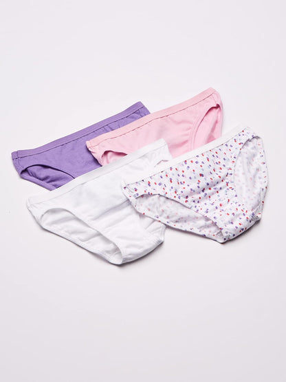 Fruit of The Loom Moderno Bikini Estilo Ropa Interior Niñas