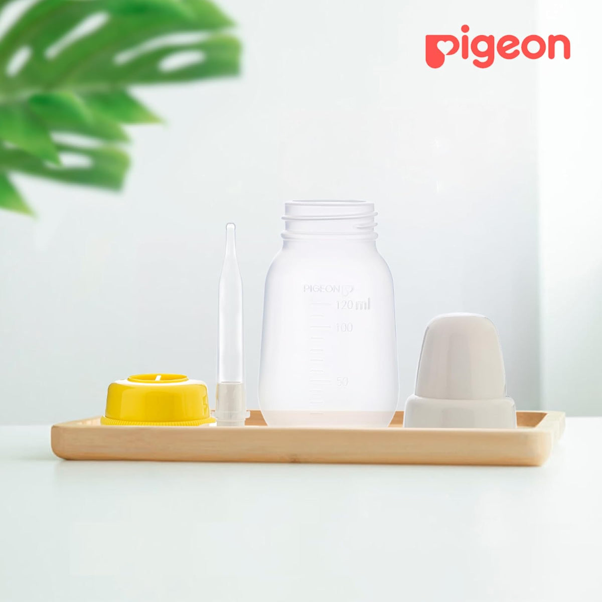 PIGEON | Biberones Especial con Tetina Larga Pigeon | Cosas para Bebes Recien Nacidos - Articulos para Bebe | Biberon de Silicona Suave y Corte en Cruz | Ayuda en la Alimentación de Bebé Prematuros