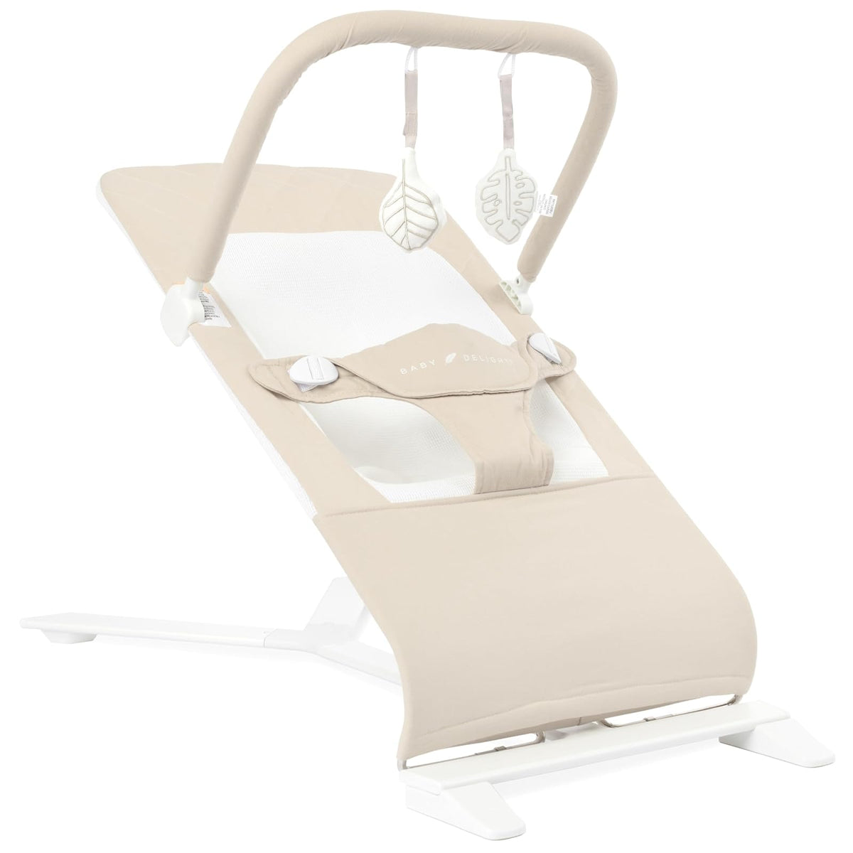 Baby Delight Alpine Bouncer Rosa Orgánica 0-6 Meses - Avena orgánica