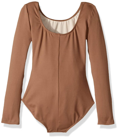 Bloch Dance Meglio Microlux Maillot de Manga Larga para niñas
