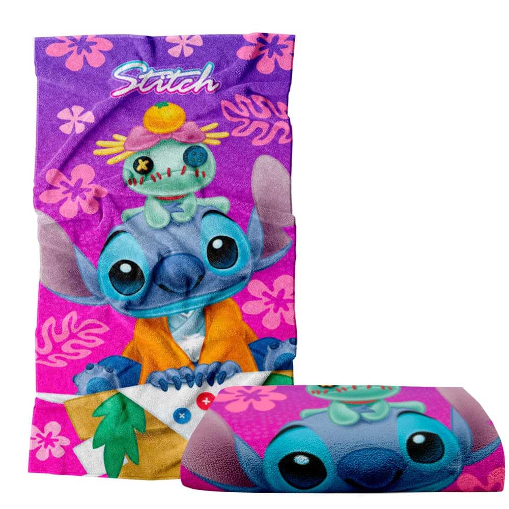 Providencia Toalla de Baño con Estampado de Personajes con Licencia - Mediana - Stitch