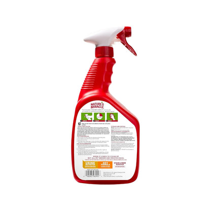 Nature's Miracle - Advanced removedor de Manchas y olores para Gato, Spray para Suciedad severa, fórmula enzimática, 32 oz