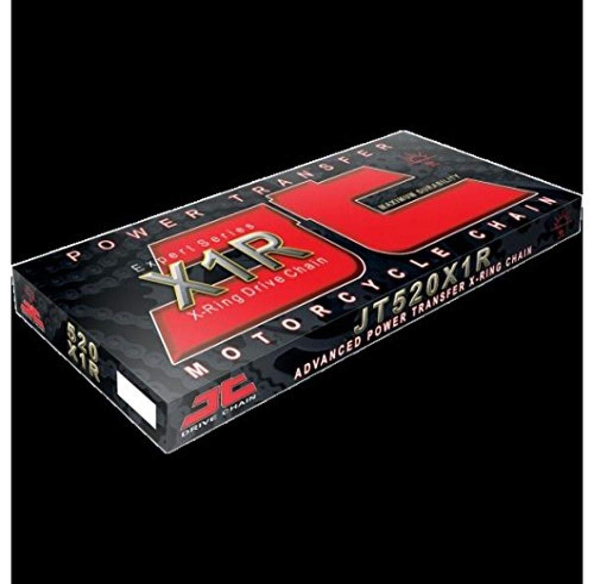 JT Cadena 520 X1R 114 Eslabones Acero Negro Alta Resistencia