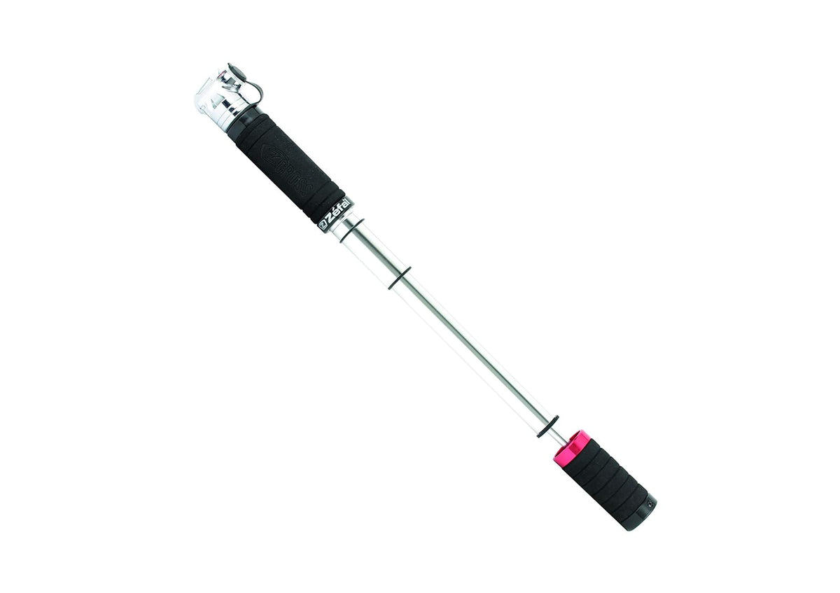 Zéfal Bomba Z Cross XL Mini V.A/V.F 8 Bar/116 PSI Aluminio, Color Negro