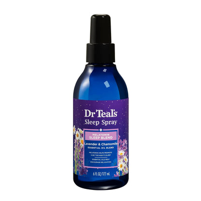 Dr Teal's Spray para dormir con melatonina y aceites esenciales - 6 oz