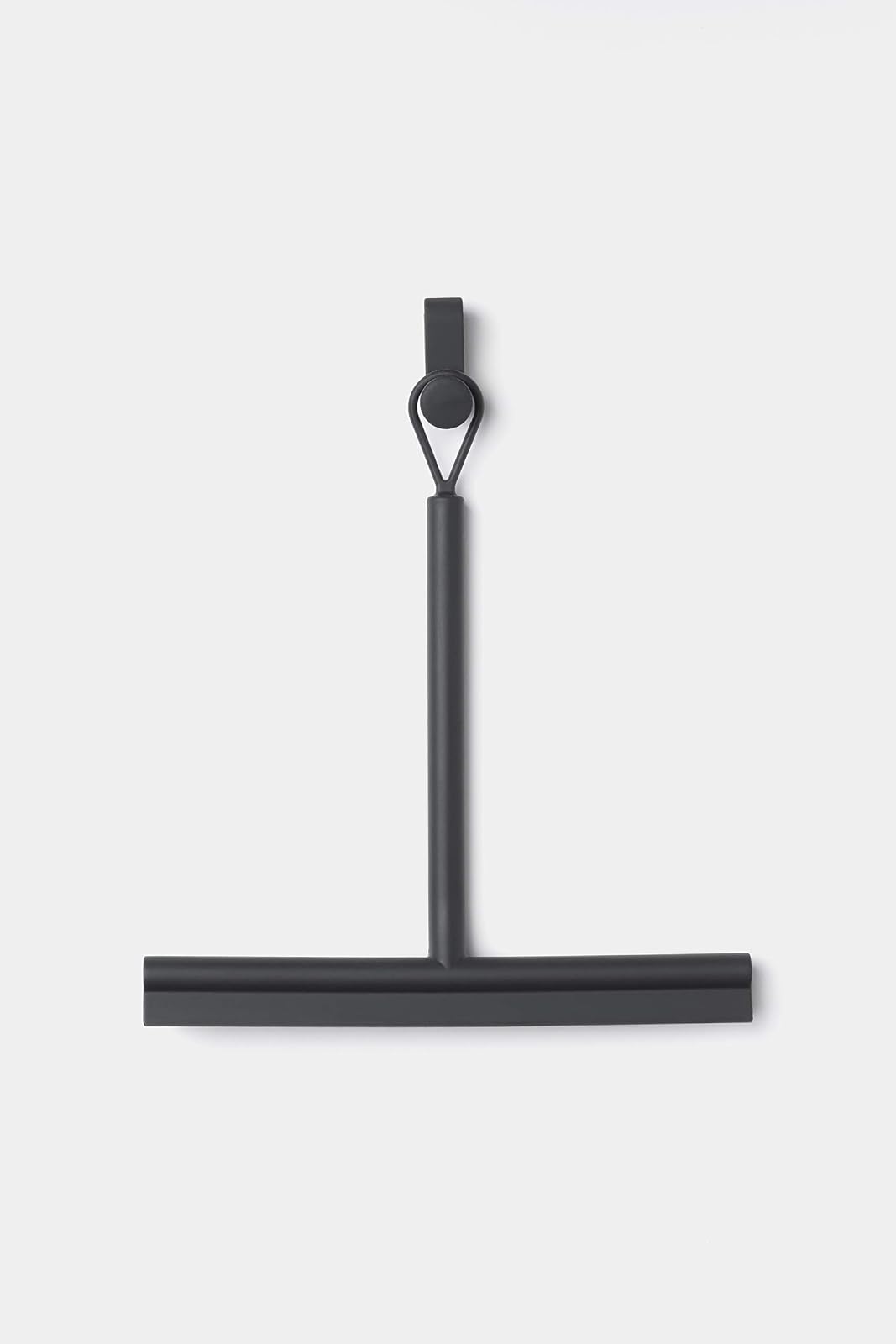 BRABANTIA | Jalador de Cristales para Baño y Cocina | Gris | 24 cm | Diseño Minimalista