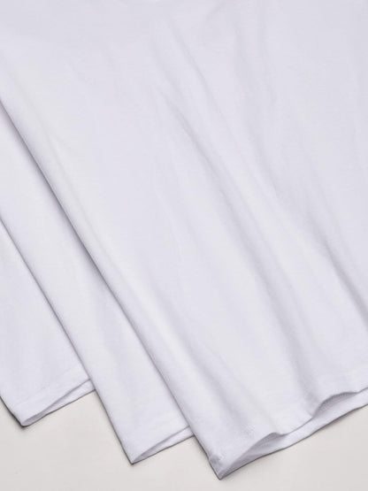 Rinbros Camiseta Hombre - 100% Algodón, Manga Corta, Cuello en V 3 Piezas