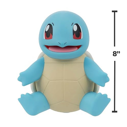 Jazwares Pokémon Squirtle Select Figura de Vinilo - Figura de 8 Pulgadas Hecha de Vinilo
