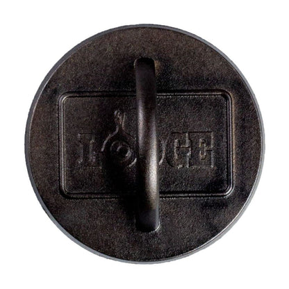 Lodge - Prensa para hamburguesas de 15.7 cm, hierro fundido