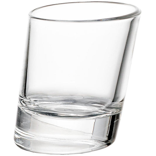 Borgonovo Pisa - Juego de 6 Tequileros de Vidrio Capacidad 50 ml Caballitos Para Tequila Shot Chupito Whisky, Licor, Mezcal, Bar, Fiesta