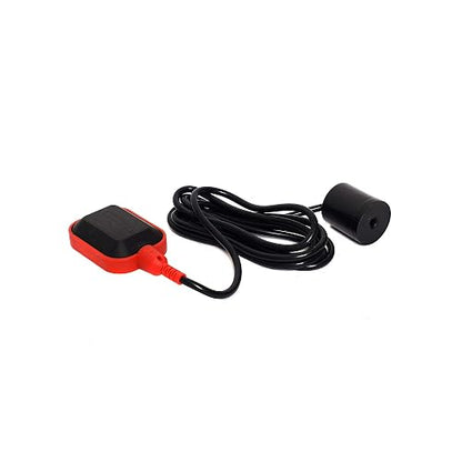 Igoto Pump FPS-3 Flotador con Contrapeso de 3 m, Color Negro y Naranja