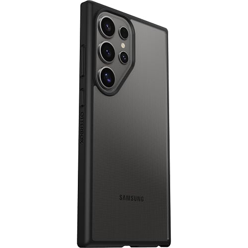 OtterBox - Funda para Samsung Galaxy S24 Ultra Prefix Series, Vidrio Negro, Ultrafino, amigable con el Bolsillo, Bordes elevados Que protegen la cámara y la visualización, Compatible con Carga