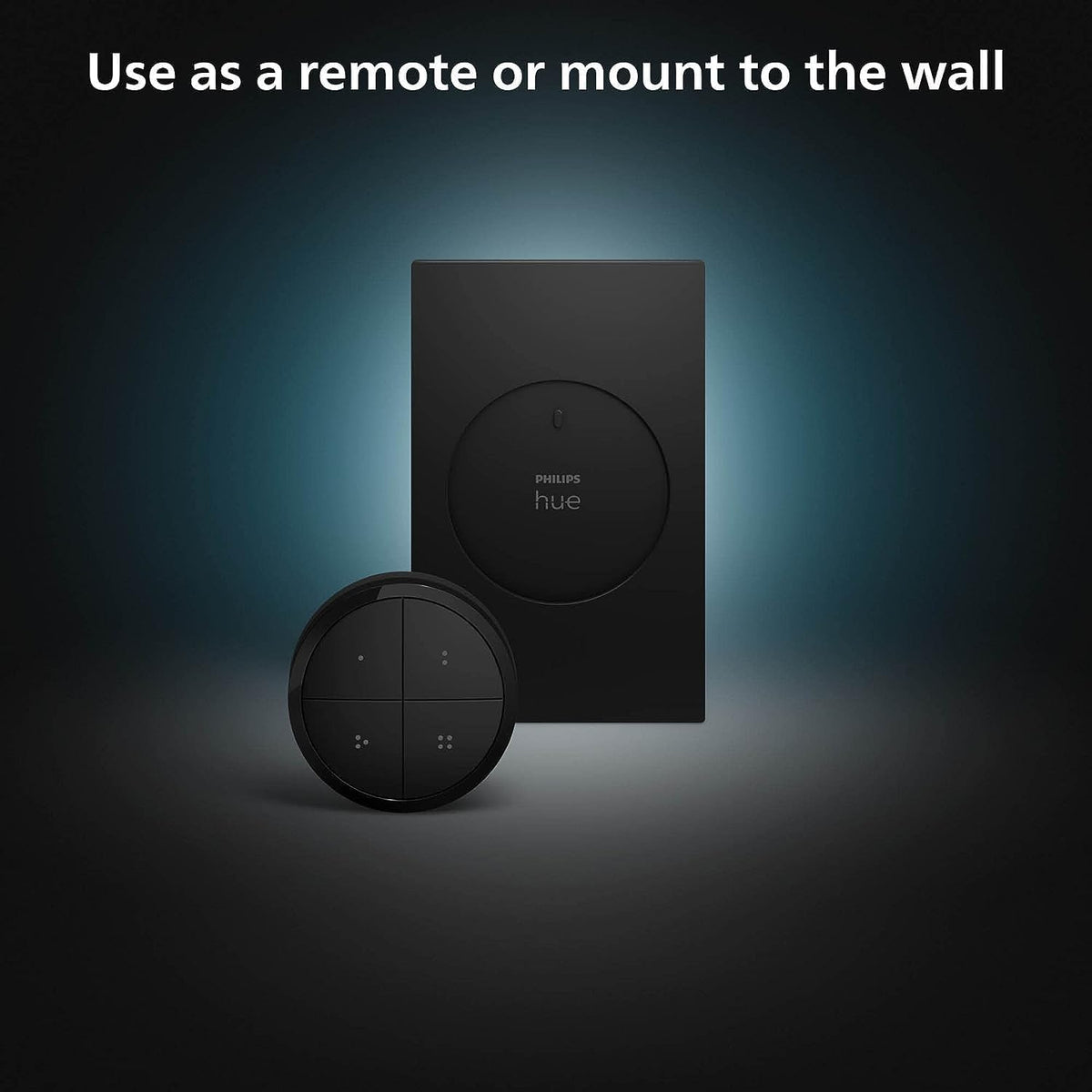 Philips Hue 578773 Tap NAM Interruptor de esfera negra, 2 piezas
