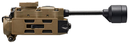 Streamlight 14307 Sidewinder Stalk - Luz táctica para casco de 76 lúmenes con tallo flexible, incluye montaje en riel de arco en caja al por menor, Coyote