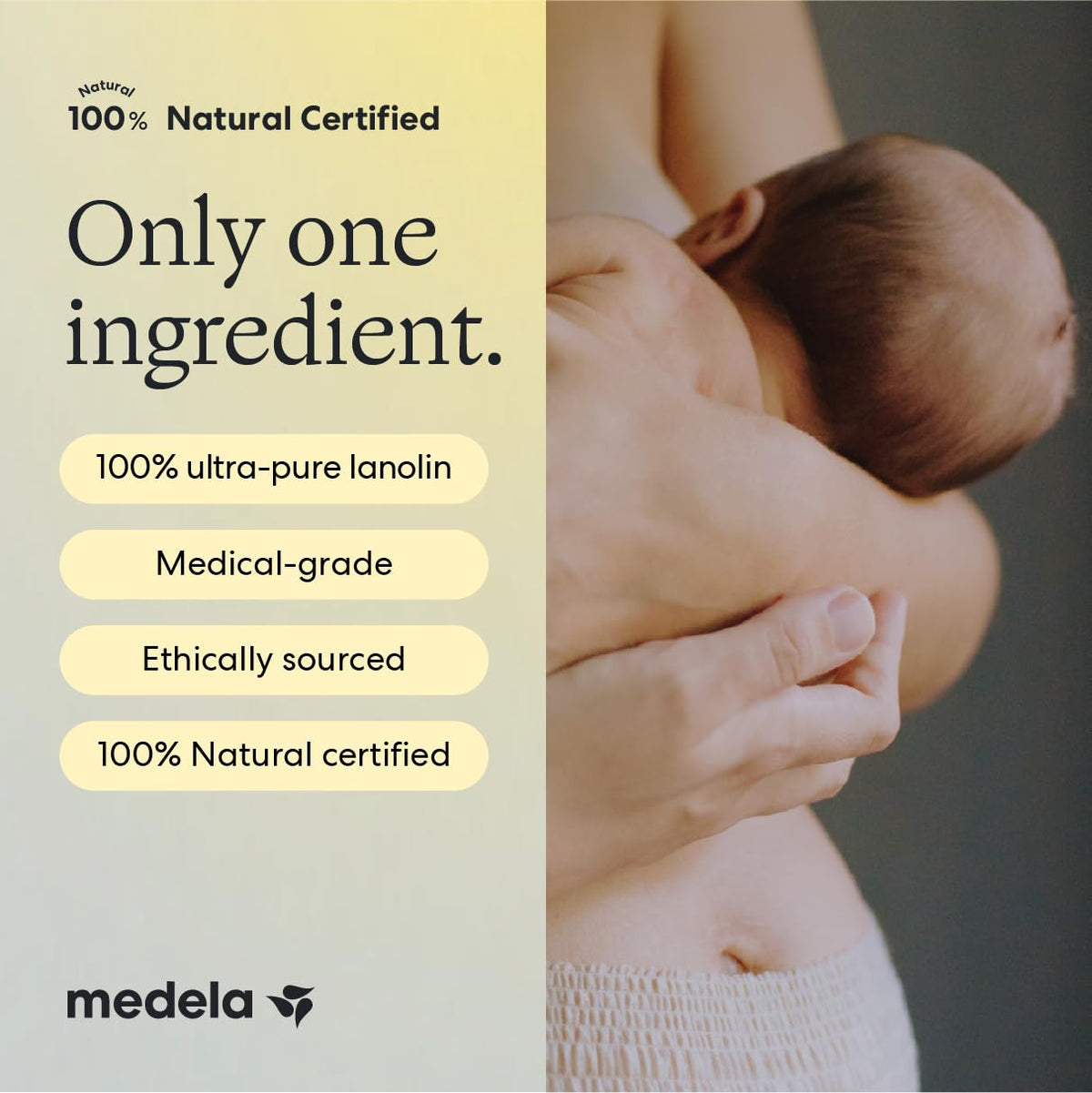 Medela | Crema Lanolina Purelan | Ungüento para Pezones Resecos | Lactancia | Contiene: 1 pieza
