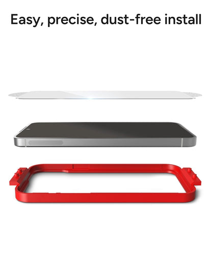 ZAGG Glass XTR4 - Protector de visualización para Samsung Galaxy S25 Ultra, vidrio templado, 11 veces más fuerte con grafeno, filtro de luz azul, tecnología antirreflectante, escudo invisible, fácil