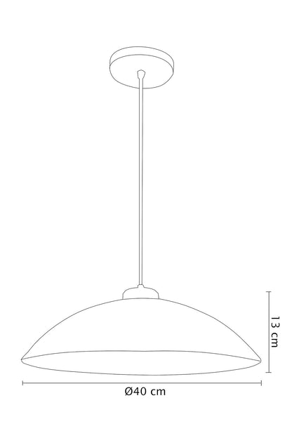 MAXXI MX-CL4265 Candil Decorativo en Aluminio Cepillado, Vidrio Mate