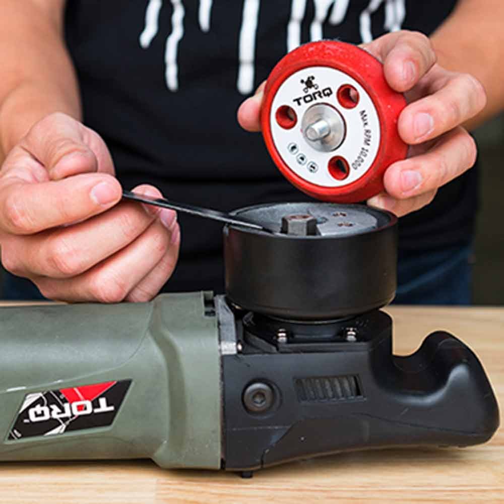 Chemical Guys TORQ R5 Placa de Apoyo de Doble Acción con Tecnología Hyper Flex, Rojo, 3 in, BUFLC_200