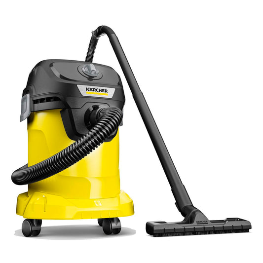 Kärcher Aspiradora depósito de plástico de 17 l, Cable de 4 m, Filtro de Cartucho de una Pieza KWD-3