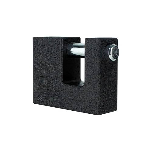 Phillips Candado De Hierro para Cortina Modelo Tx-110 Negro