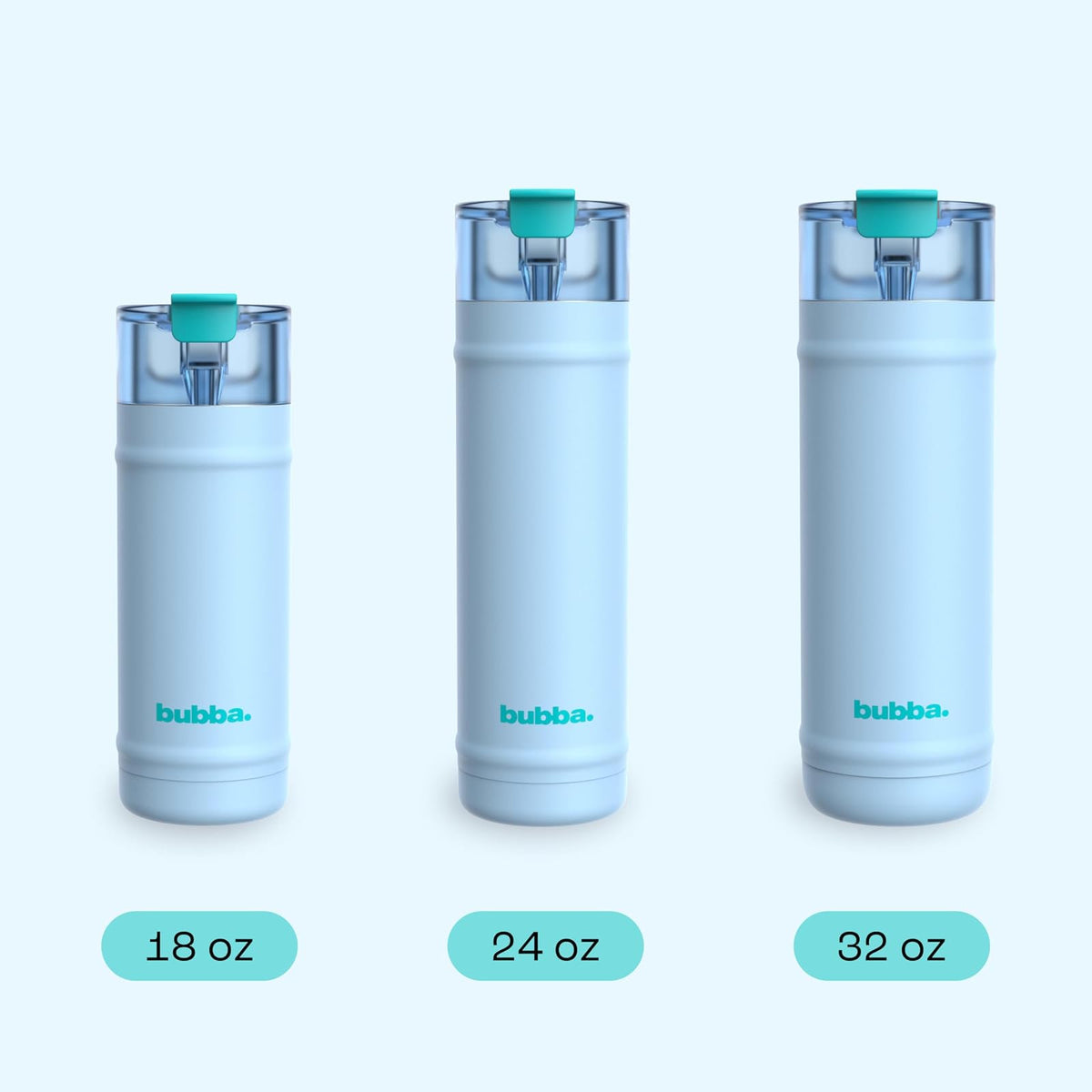 Botella de Agua bubba® DualSip de Acero Inoxidable Insulado de 946 ml, a Prueba de Fugas, Libre de BPA,