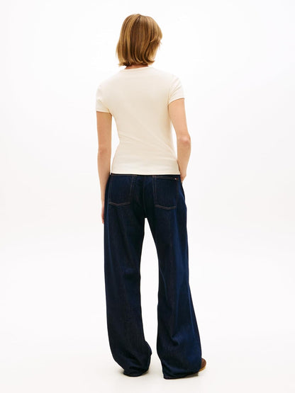 Tommy Hilfiger Playera Manga Corta para Mujer