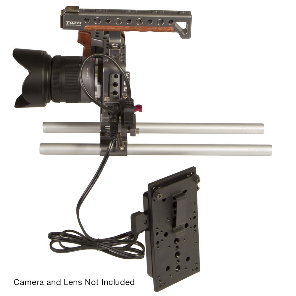Ikan BMPCC-PBK-BC-S Pocket Cinema Camera Belt Clip Pro Battery Kit for V-Mount (Black)
