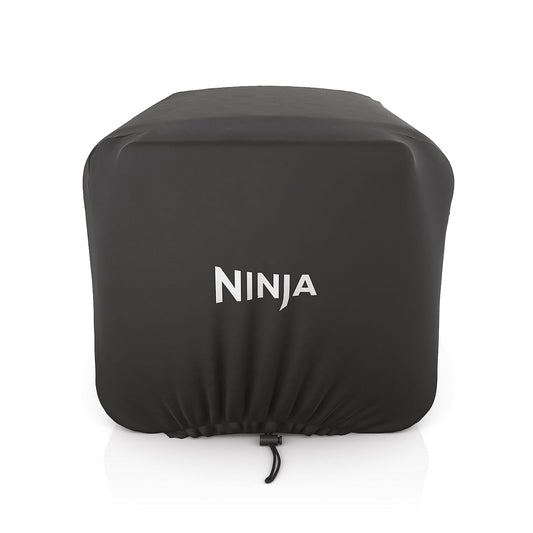 Ninja - Cubierta de alta calidad, resistente al agua y UV, compatible con horno Woodfire para exteriores, serie OO100, negro, 18.9 x 17.9 x 15.16 pulgadas