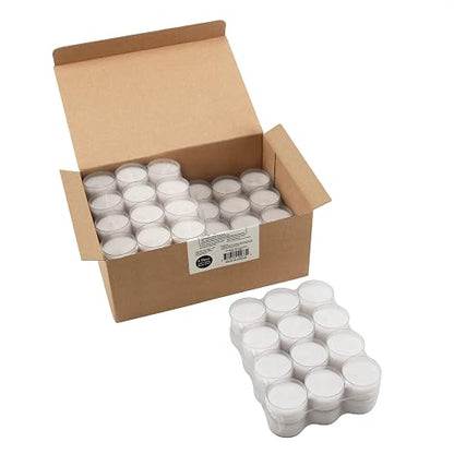 Stonebriar Velas de té sin Perfume de combustión Larga, combustión Prolongada de 6 a 7 Horas, 6-7 Horas, Variedad de colores, 96 Pack (6 Hour), 1