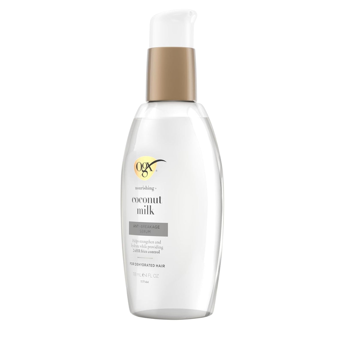 OGX, Serum Capilar Nutritivo de Leche de Coco, 118 ml
